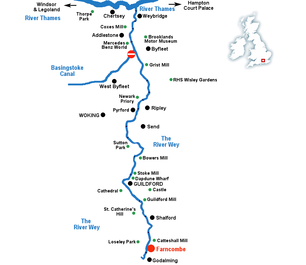 Farncombe map