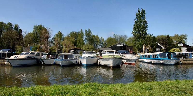 Boatyard at Chedgrave