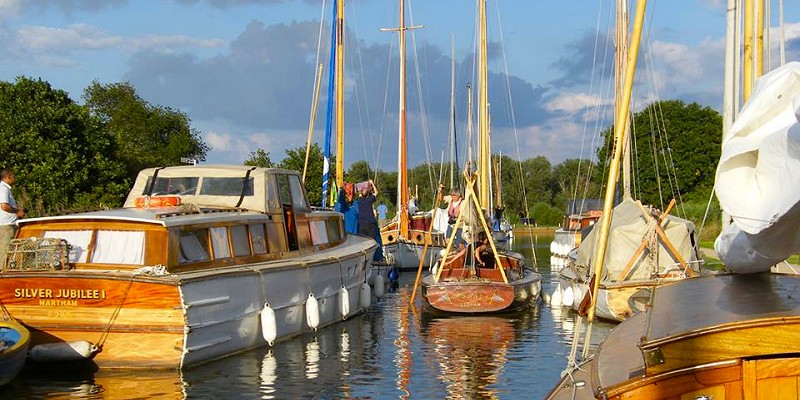 Classic wooden boats