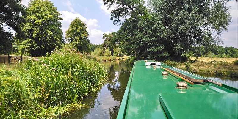 Cruising on The River Wey