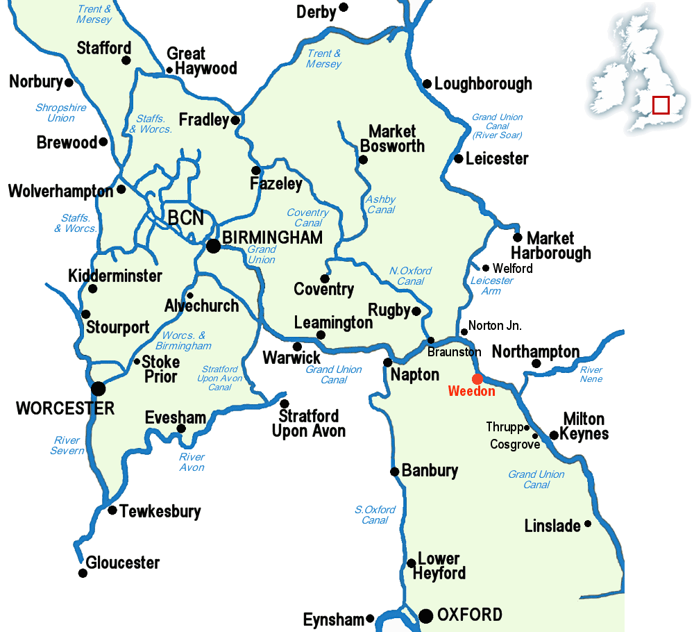 Weedon Map